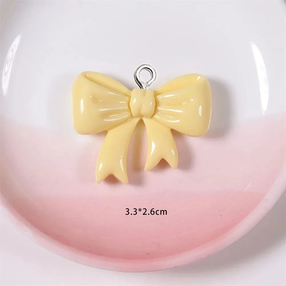 10 ชิ้น ชาร์มเรซิ่นรูปโบว์สีลู - Women Bags Handmade บทวิจารณ์และราคา