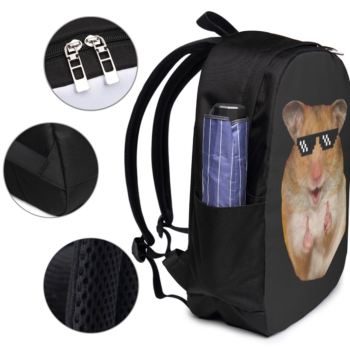 กระเป๋าเป้สะพายหลังลายหนูแฮมสเ - Women Bags For Travel บทวิจารณ์และราคา