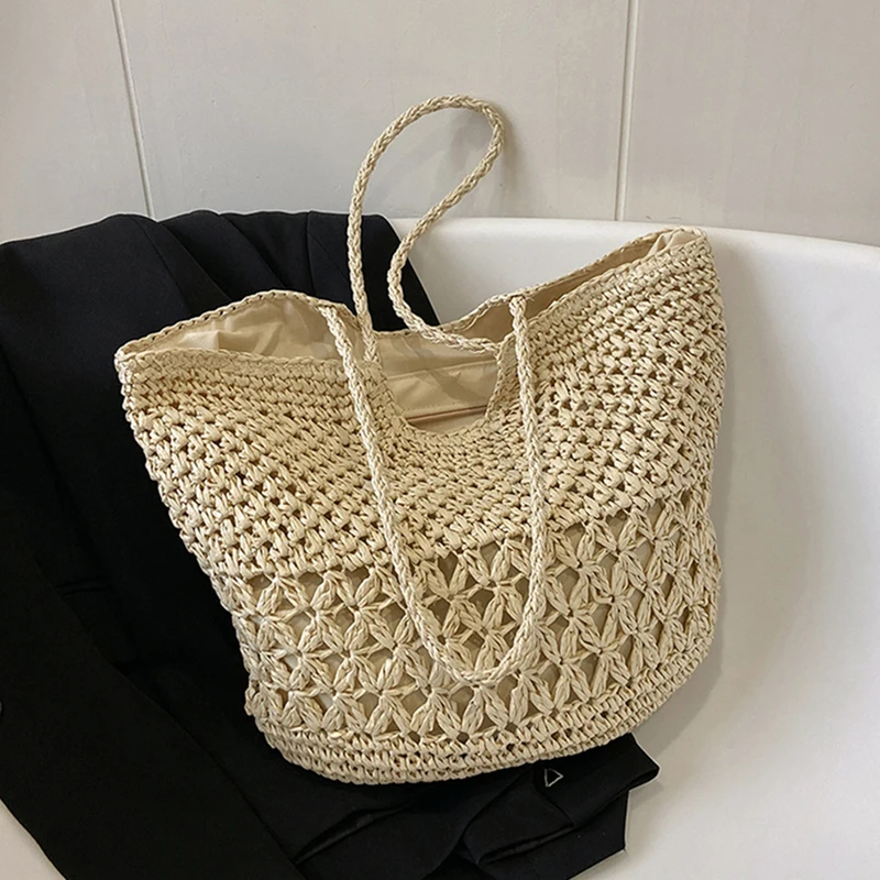 กระเป๋าสานดีไซน์ลำลอง กระเป๋าส - Women Bags Handmade บทวิจารณ์และราคา