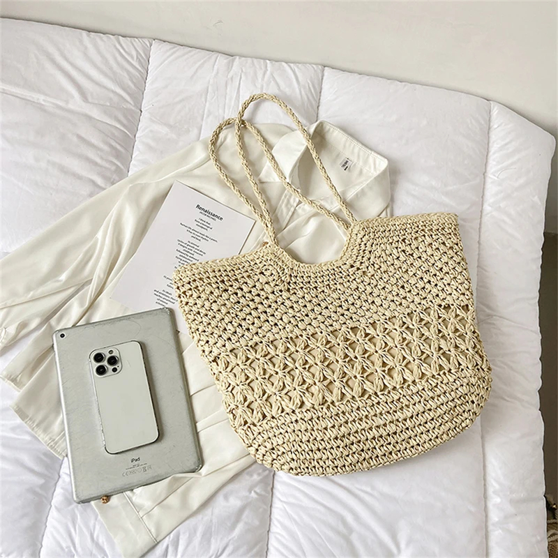 กระเป๋าสานดีไซน์ลำลอง กระเป๋าส - Women Bags Handmade บทวิจารณ์และราคา