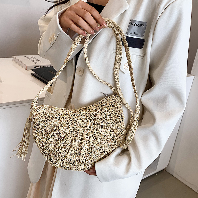 กระเป๋าสะพายไหล่แฟชั่นสานเป็นร - Women Bags Offers บทวิจารณ์และราคา