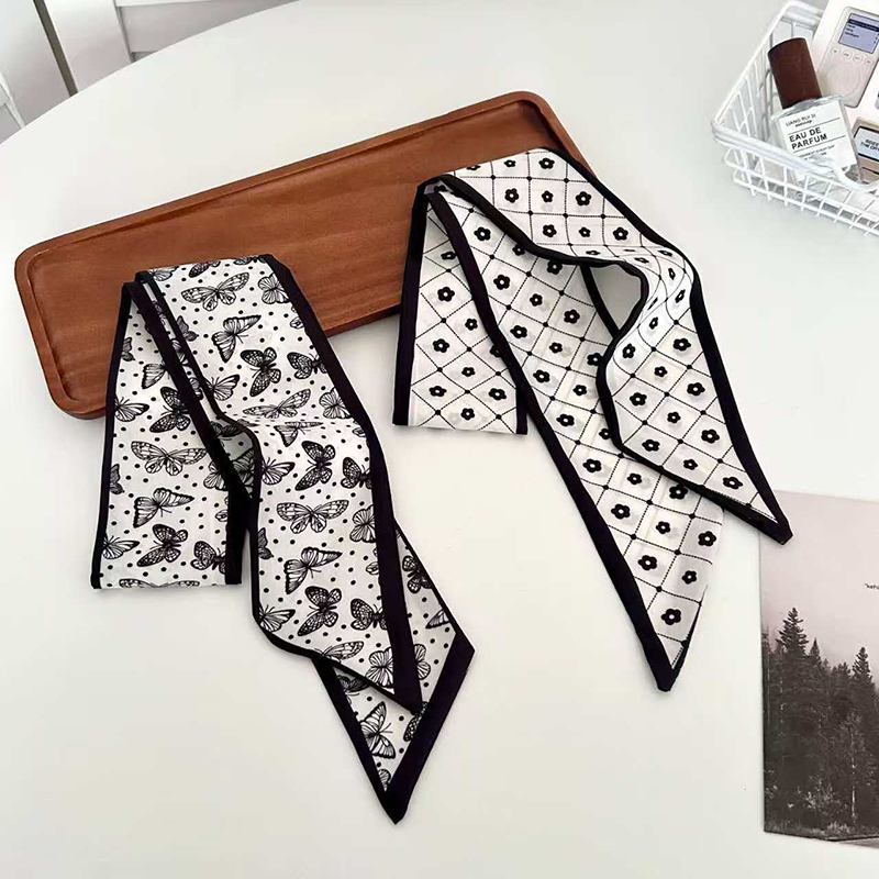 ผ้าพันคอไหมขนาดเล็ก ลายผีเสื้อ - Women Bags Online บทวิจารณ์และราคา