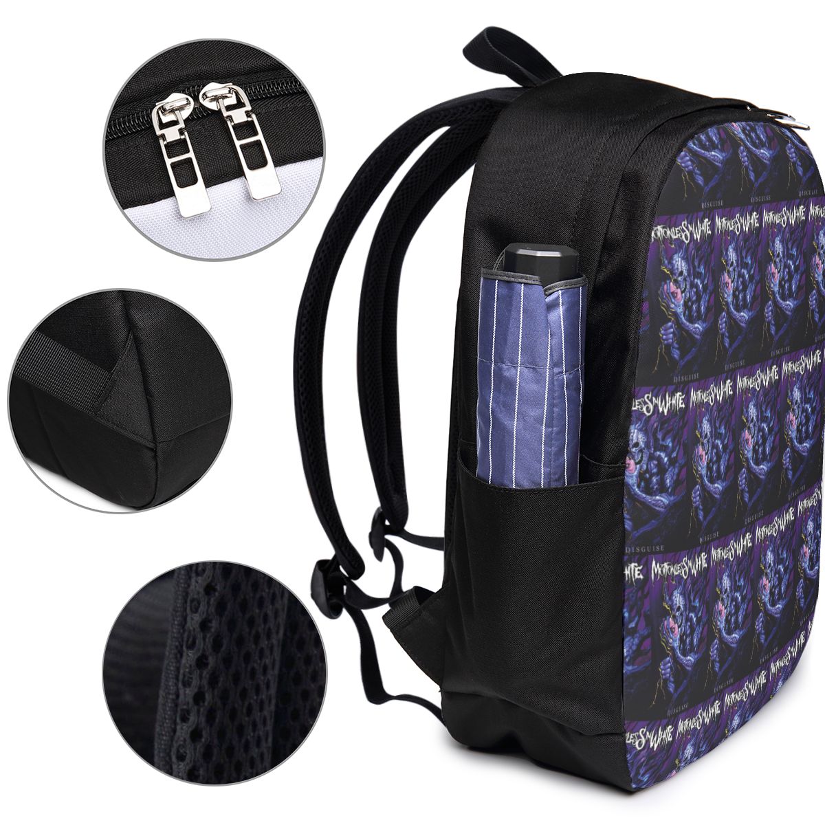 กระเป๋าเป้สะพายหลังสีขาว Motio - Women Bags For Travel บทวิจารณ์และราคา