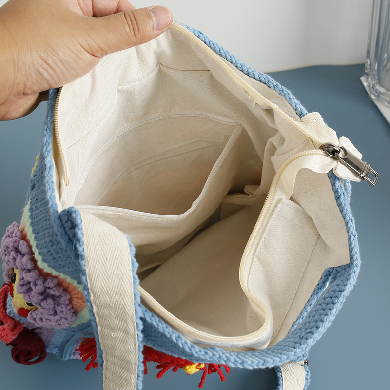 กระเป๋าถักโครเชต์แฮนด์เมดลาย G - Women Bags Handmade บทวิจารณ์และราคา