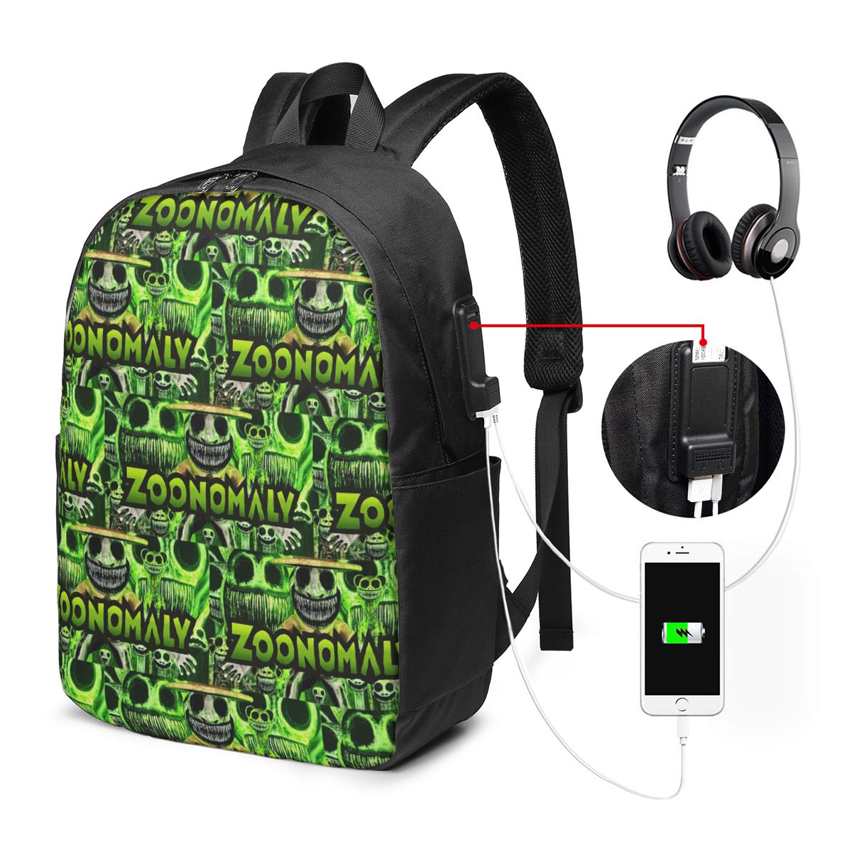 Zoonomaly Cartoon Steam Game B - Women Bags For Travel บทวิจารณ์และราคา