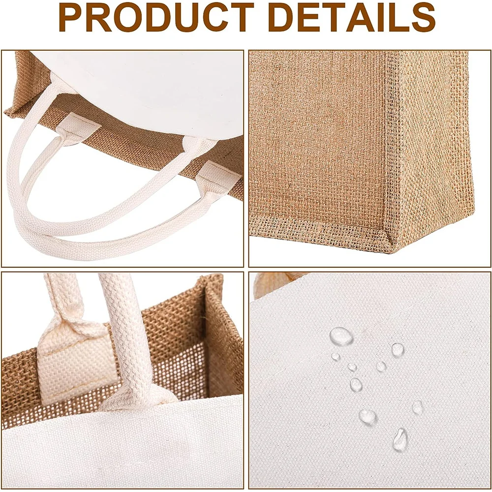กระเป๋าผ้ากระสอบป่านแบบวินเทจ  - Women Bags Jute บทวิจารณ์และราคา
