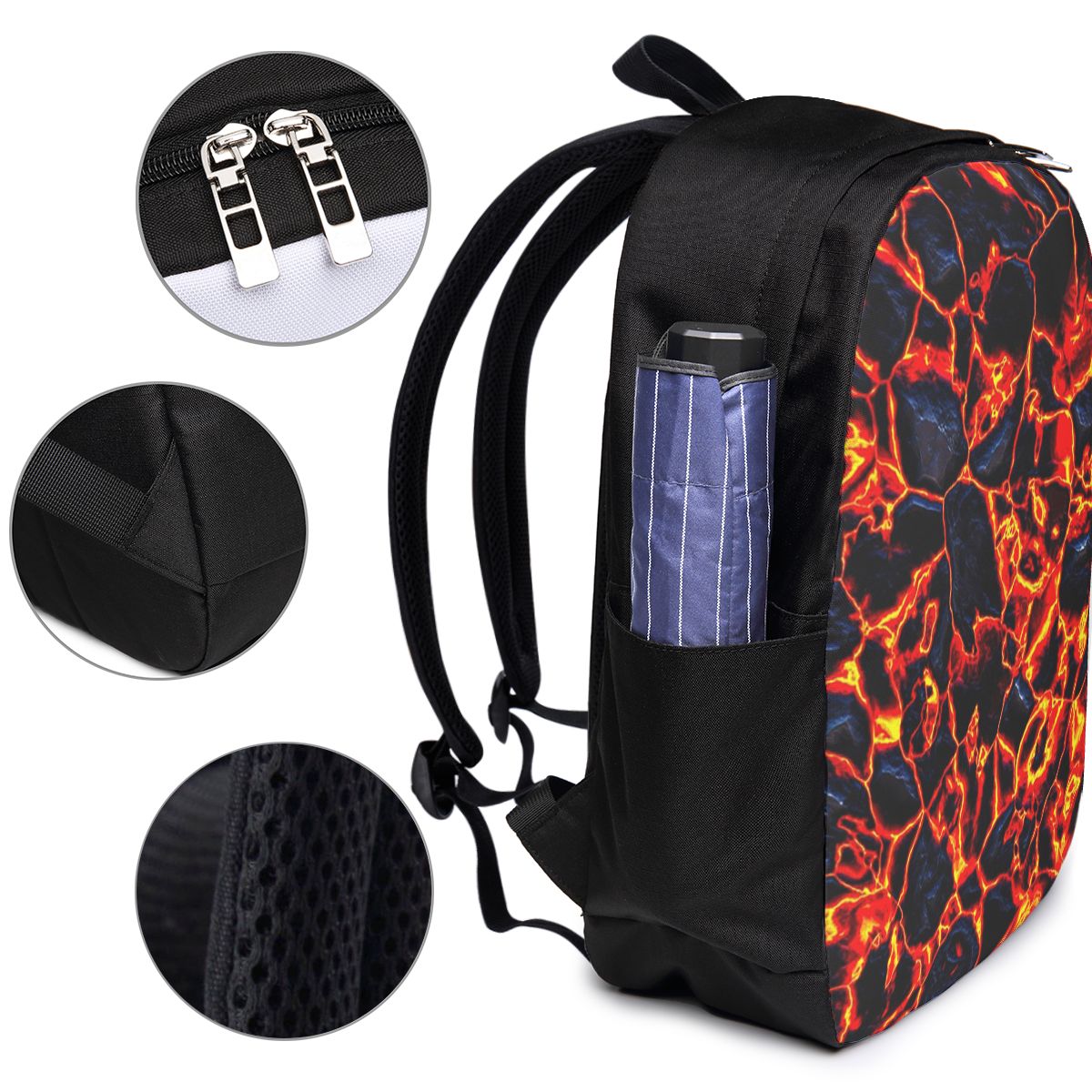 กระเป๋าเป้สะพายหลังลายภูเขาไฟล - Women Bags For Travel บทวิจารณ์และราคา
