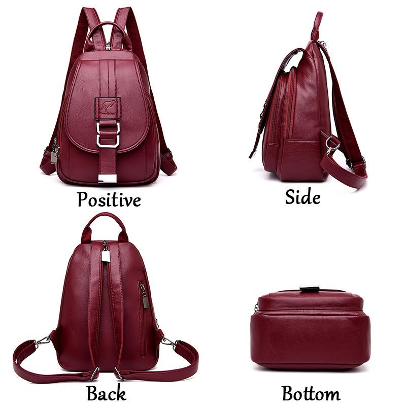 กระเป๋าเป้ผู้หญิง6สีฮอตเป้หนัง - Women Bags In Sale บทวิจารณ์และราคา