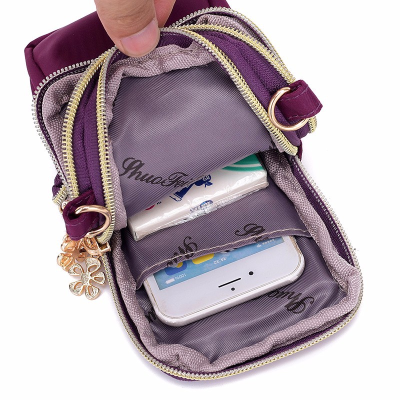 Casual ไนลอนกันน้ํา Crossbody  - Women Bags Offers บทวิจารณ์และราคา