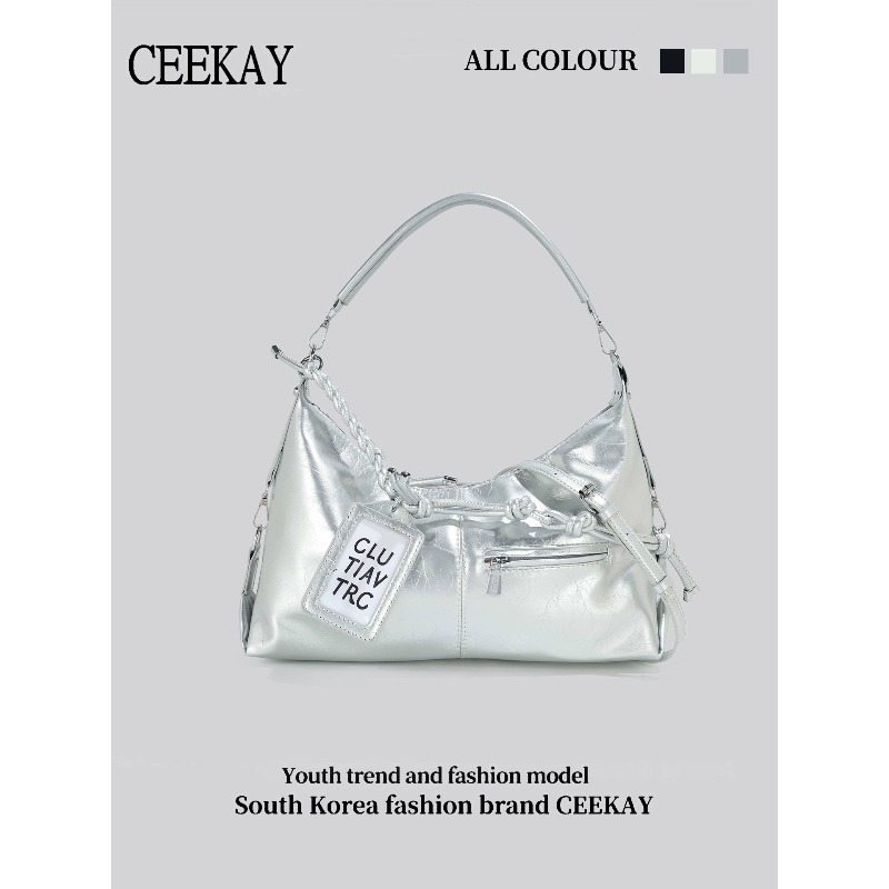 กระเป๋าโฮโบหนังเงา CEEKAY รุ่น - Women Bags 2026 Trends บทวิจารณ์และราคา