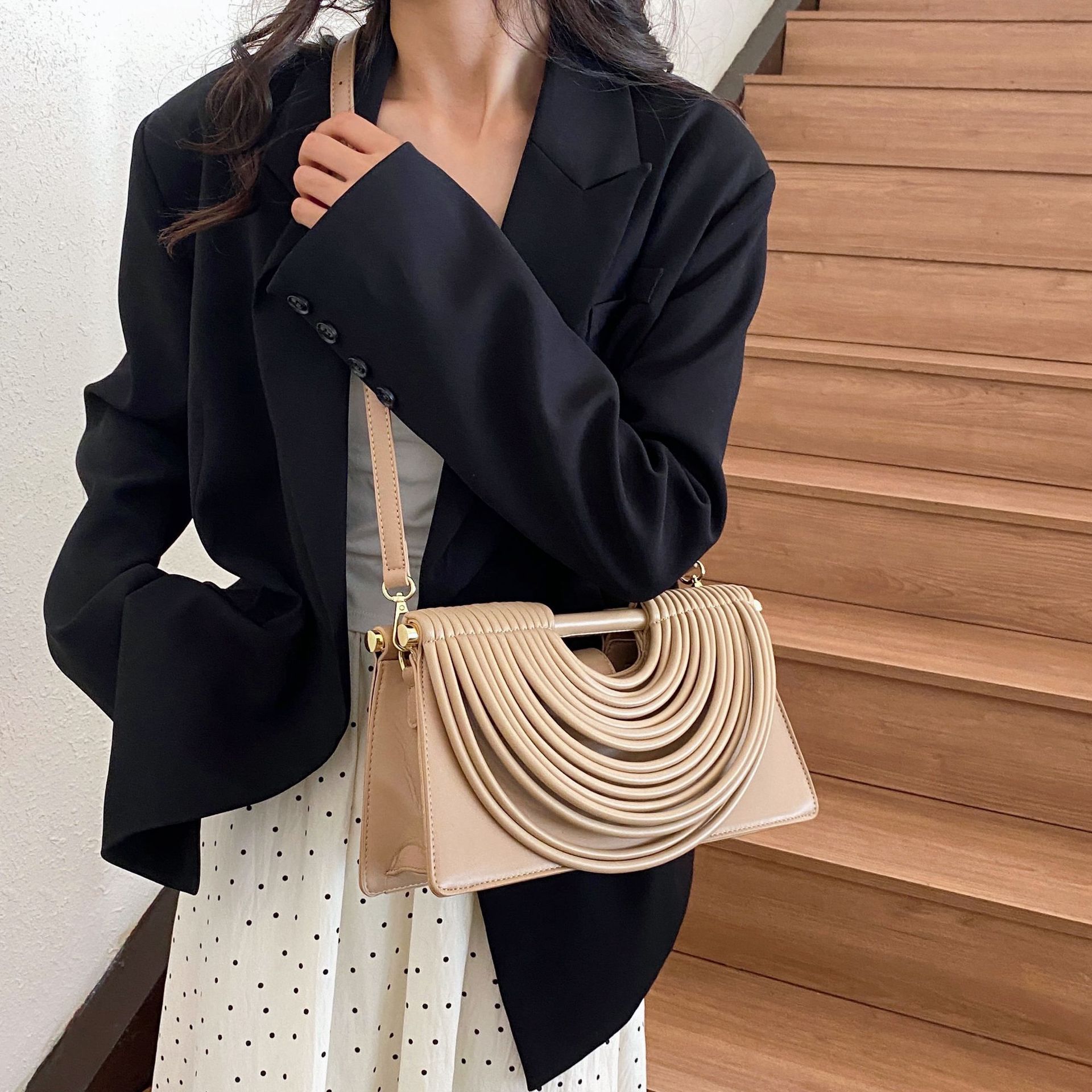 หรูหรากระเป๋าถือผู้หญิงGoldenก - Women Bags Golden บทวิจารณ์และราคา