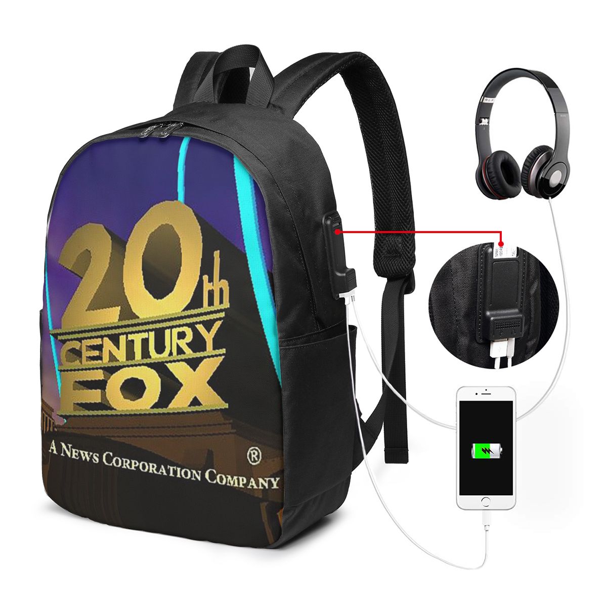 20th Century Fox Classic Backp - Women Bags For Travel บทวิจารณ์และราคา