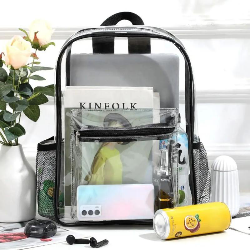 กระเป๋าเป้สะพายหลังใสกันน้ำสำห - Women Bags Casual บทวิจารณ์และราคา
