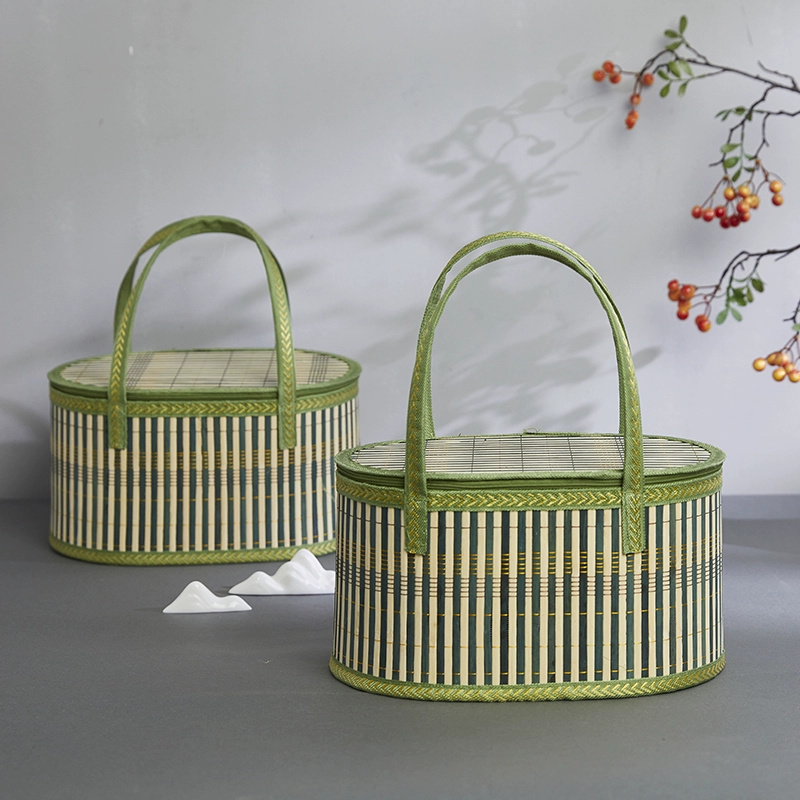 ตะกร้าไม้ไผ่ทำมือ เป็นมิตรกับส - Women Bags Casual บทวิจารณ์และราคา