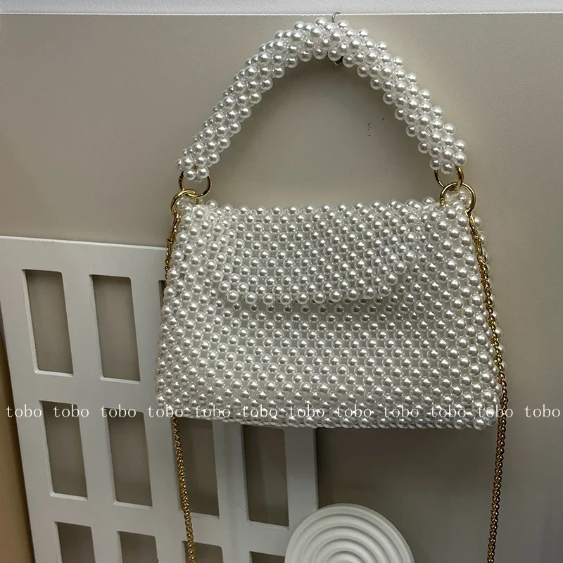 กระเป๋าสตางค์ลูกปัดไข่มุกพิเศษ - Women Bags Golden บทวิจารณ์และราคา