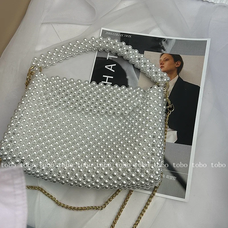 กระเป๋าสตางค์ลูกปัดไข่มุกพิเศษ - Women Bags Golden บทวิจารณ์และราคา