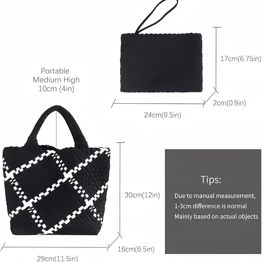 กระเป๋าถือสานนีโอพรีนแบบใหม่ลด - Women Bags In Sale บทวิจารณ์และราคา