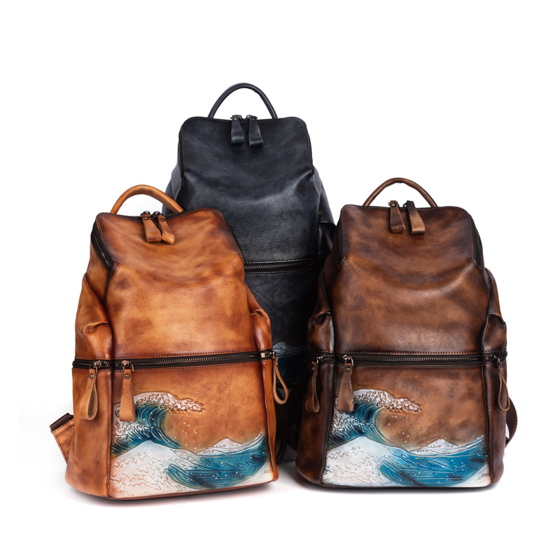 ของแท้นุ่มกระเป๋าเป้สะพายหลังห - Women Bags Handmade บทวิจารณ์และราคา