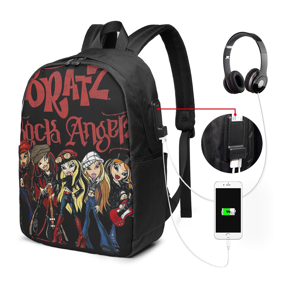 Bratz Rock Angelz Group Shot ก - Women Bags For Travel บทวิจารณ์และราคา