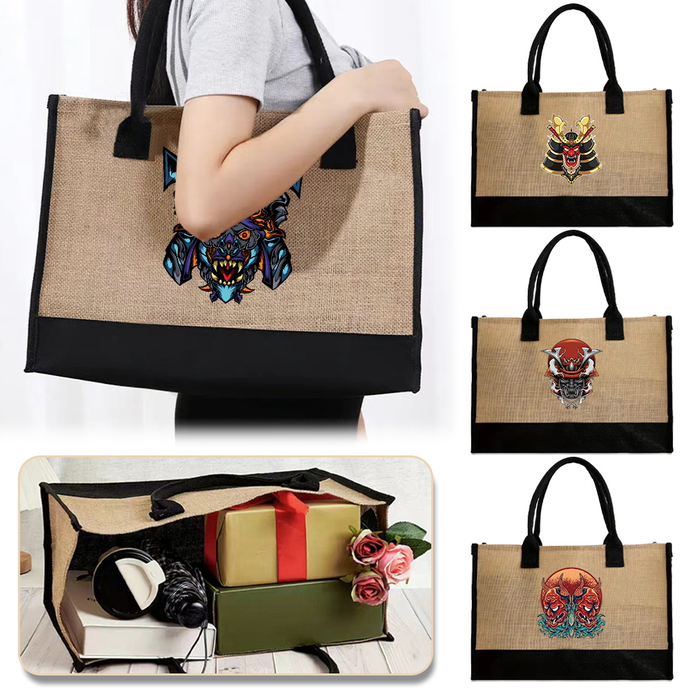 กระเป๋าช้อปปิ้ง กระเป๋าวินเทจ  - Women Bags Jute บทวิจารณ์และราคา